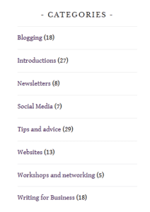 Blog Categories - The Content Consultancy