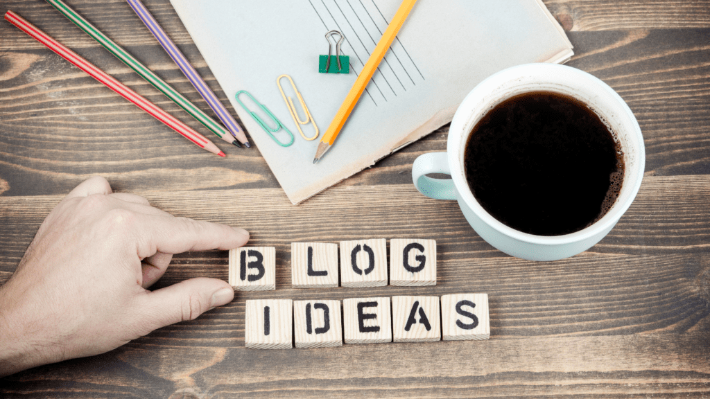 Blog ideas for product based businesses