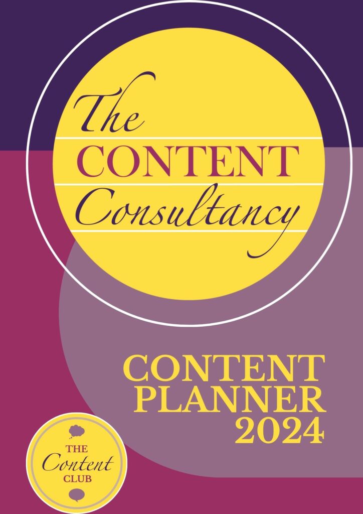 Content Planner 2024 cover